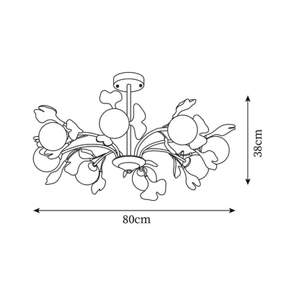Vico Gingko Chandelier
